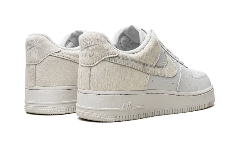Nike Lifestyle AIr Force 1 'White Pony Hair Heel'